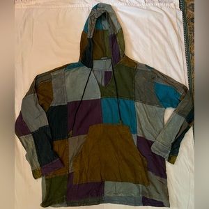Patchwork hoodie